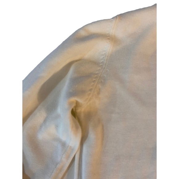 Women's Urban Behavior Sweater, Size S, White - Picture 5 of 7